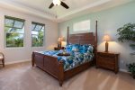 Master bedroom with cal king bed